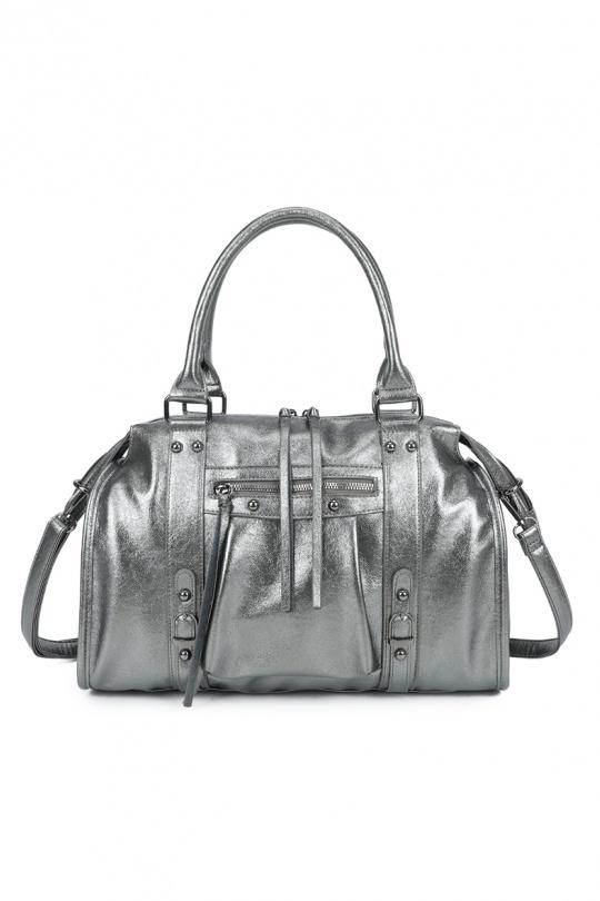 Sacs à main Maroquinerie Gris anthracite GALLANTRY - CHIC AMINI R-1979-2A Efashion Paris