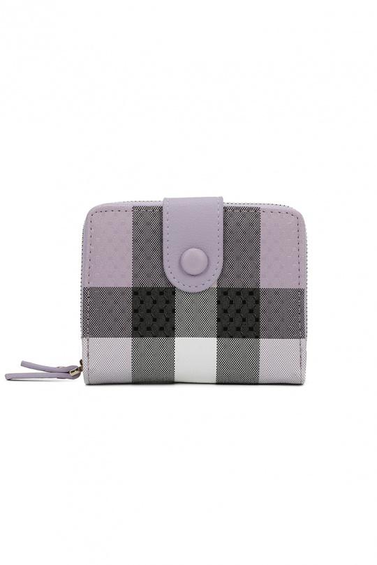 Petite maroquinerie Maroquinerie Violet clair GALLANTRY - CHIC AMINI L-72007-2 Efashion Paris