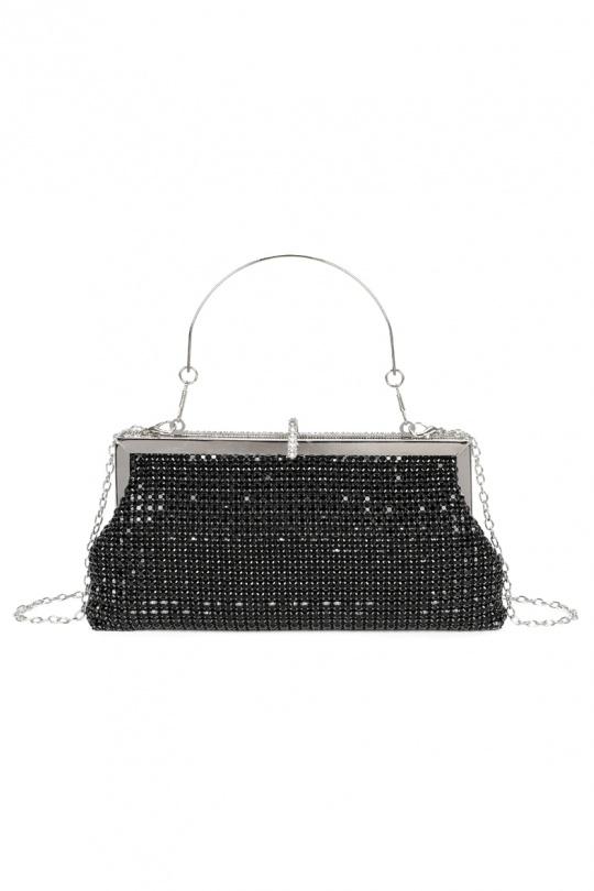 Pochettes Maroquinerie Noir GALLANTRY - CHIC AMINI TL-25001 Efashion Paris