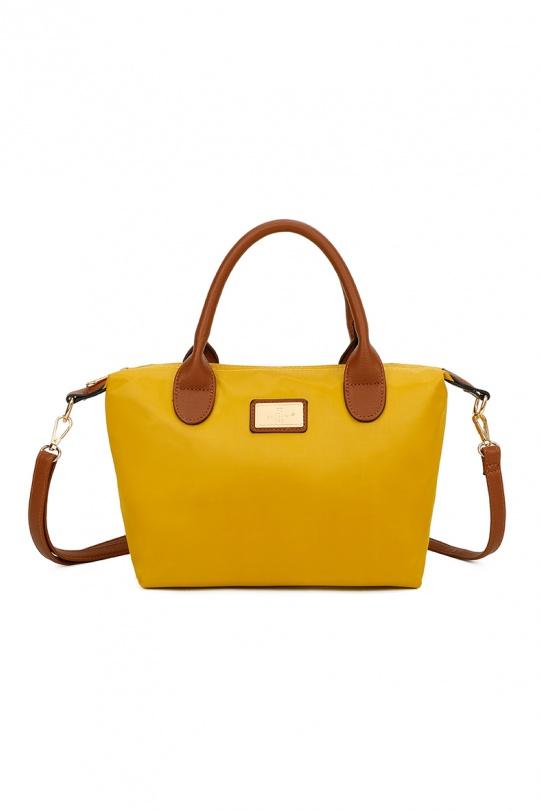 Handbags Bags Yellow GALLANTRY - CHIC AMINI Z-01 Efashion Paris