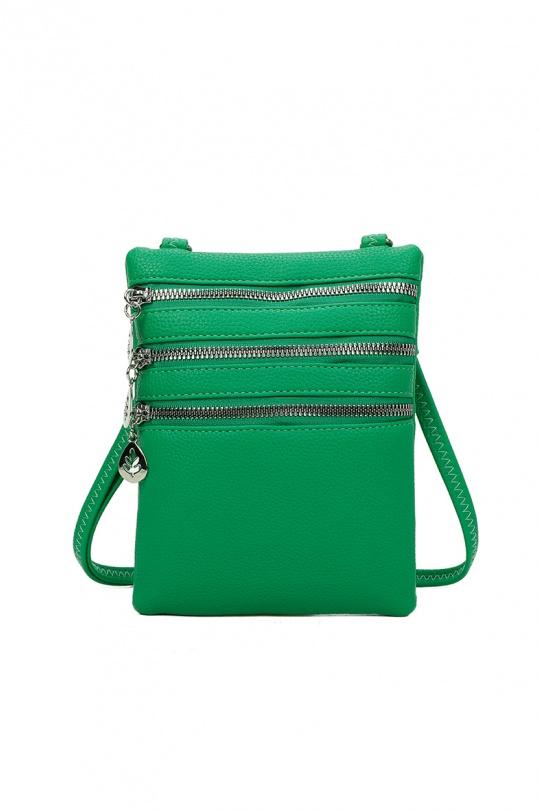 Clutch bags Bags Green GALLANTRY - CHIC AMINI SF-69004 Efashion Paris