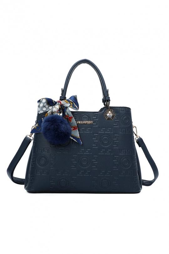 Sacs à main Maroquinerie Bleu foncé GALLANTRY - CHIC AMINI M-9354-2 Efashion Paris