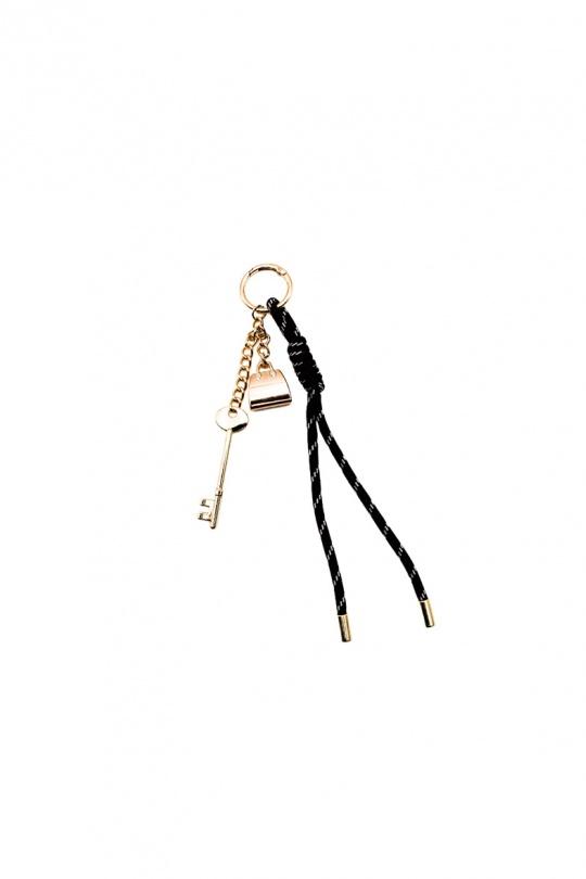 Llaveros Complementos Black GALLANTRY - CHIC AMINI CHARMS Efashion Paris