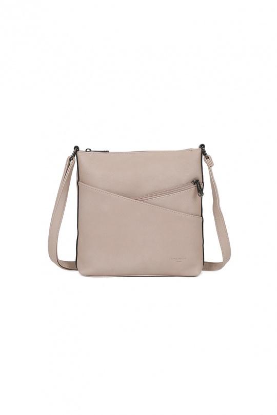Sacs à bandoulière Maroquinerie Taupe GALLANTRY - CHIC AMINI M-9392 Efashion Paris