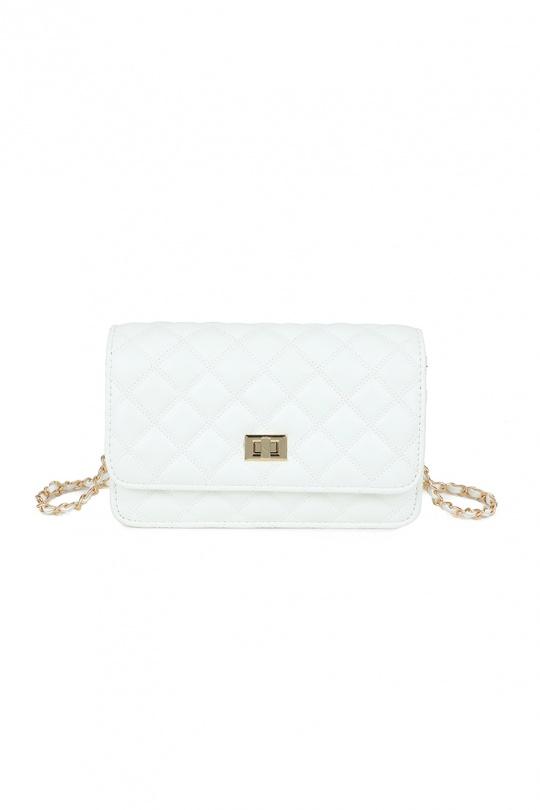 Sacs à bandoulière Maroquinerie Blanc GALLANTRY - CHIC AMINI HY-5451 Efashion Paris