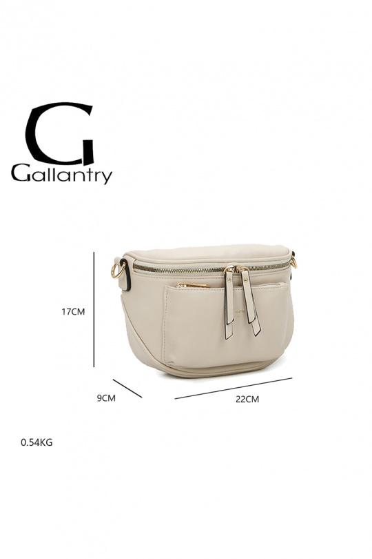 Sacs bananes Maroquinerie Bleu clair GALLANTRY - CHIC AMINI Z-83047 Efashion Paris
