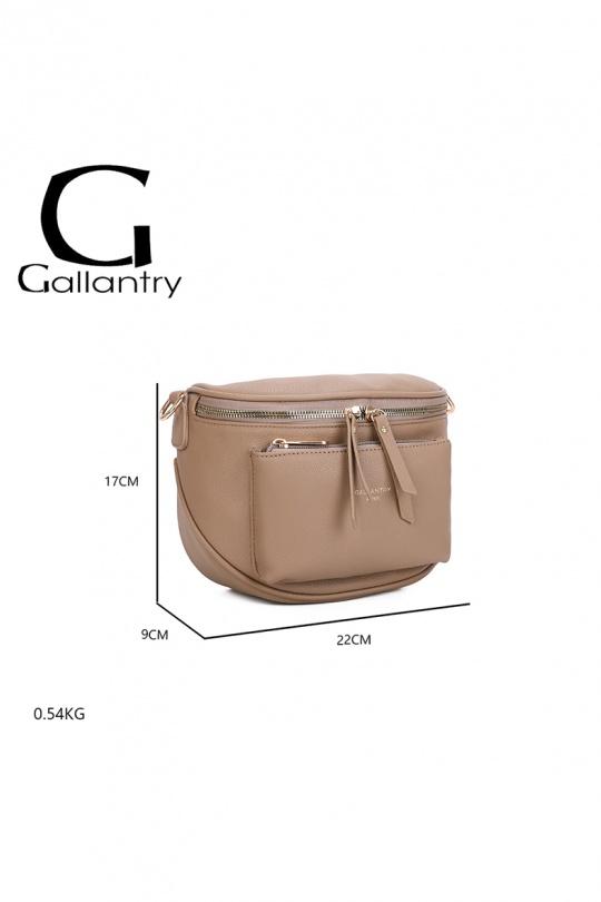 Sacs bananes Maroquinerie Bleu clair GALLANTRY - CHIC AMINI Z-83047 Efashion Paris