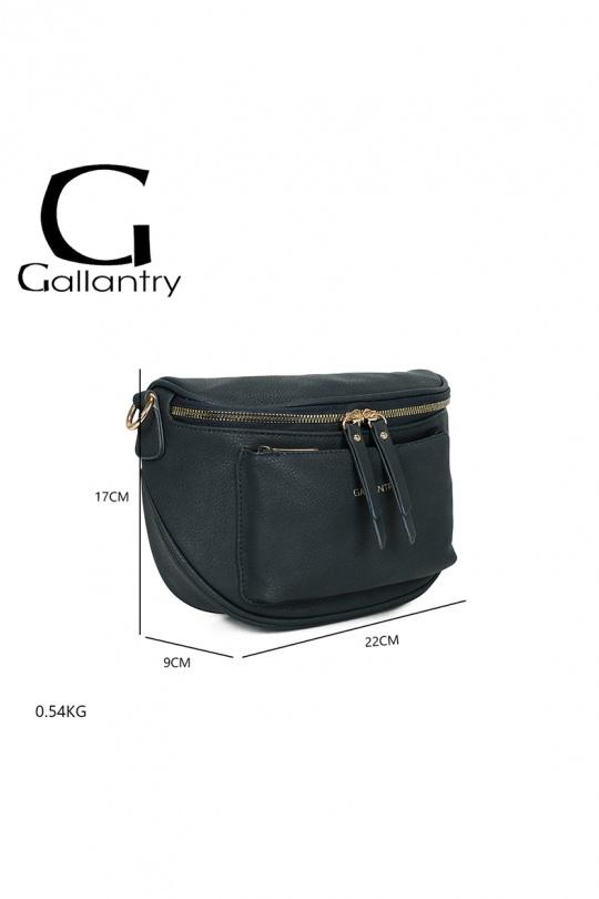 Sacs bananes Maroquinerie Bleu clair GALLANTRY - CHIC AMINI Z-83047 Efashion Paris