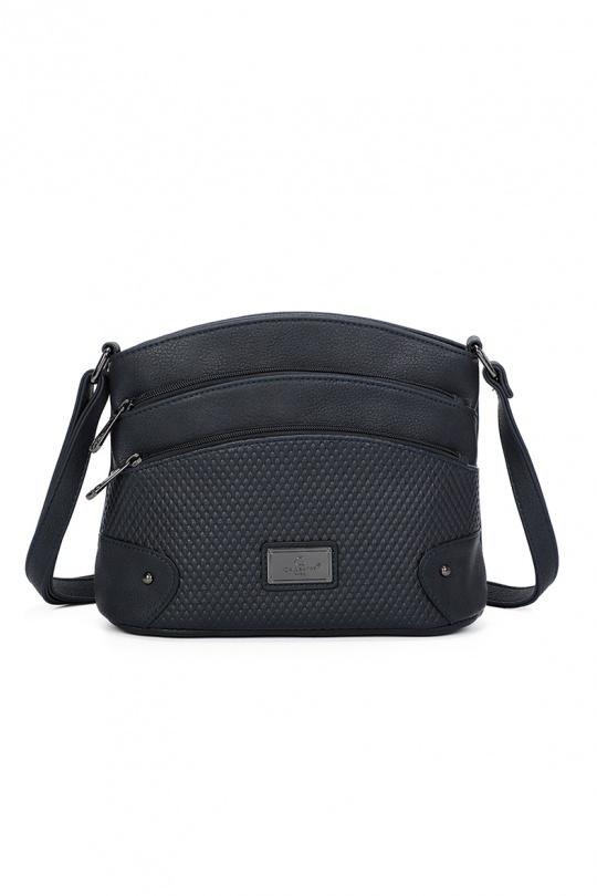 A tracolla Borse Dark blue GALLANTRY - CHIC AMINI M-9263-5 Efashion Paris