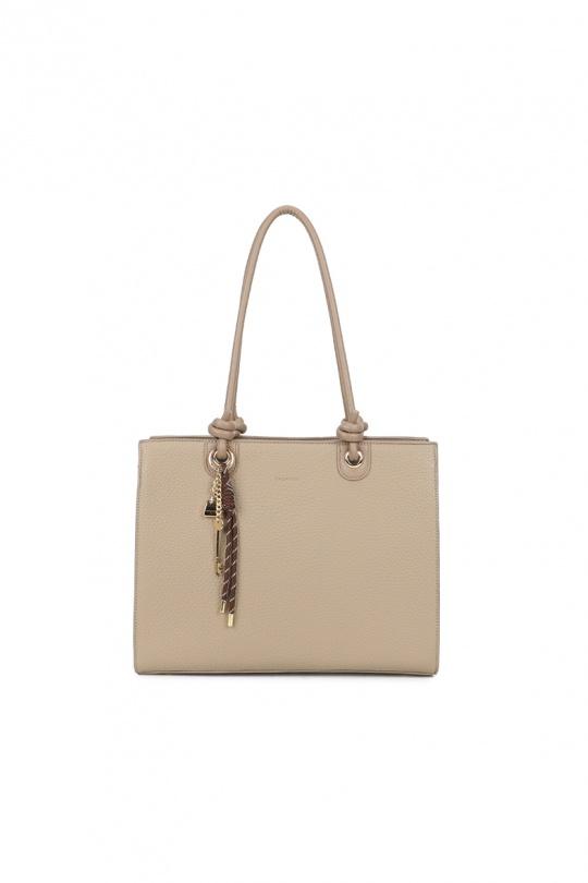 Shoppers Borse Dark taupe GALLANTRY - CHIC AMINI R-1999 Efashion Paris