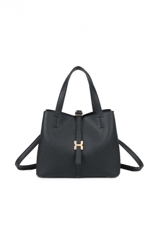 Sacs à main Maroquinerie Noir GALLANTRY - CHIC AMINI DQ-8708 Efashion Paris