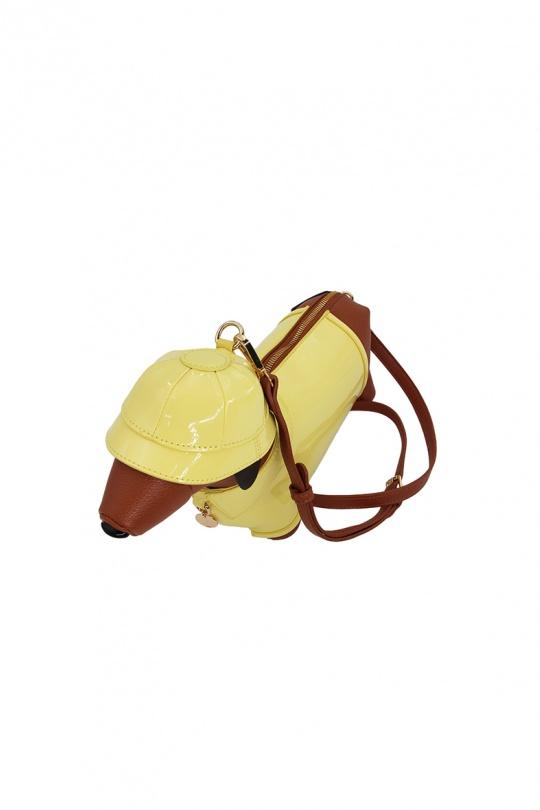 Sacs à bandoulière Maroquinerie Jaune GALLANTRY - CHIC AMINI 25-2573-DOGRAINFIT Efashion Paris