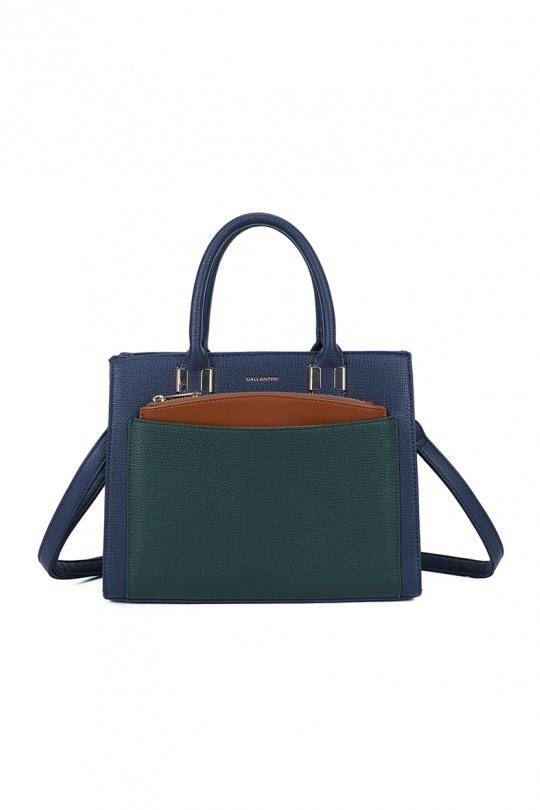 Sacs à main Maroquinerie Bleu foncé GALLANTRY - CHIC AMINI A-9129 Efashion Paris