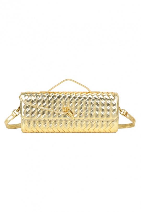 Sacs à main Maroquinerie Or GALLANTRY - CHIC AMINI KC-23001 Efashion Paris