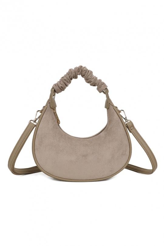 Borse a mano Borse Dark taupe GALLANTRY - CHIC AMINI A-9108-3 Efashion Paris