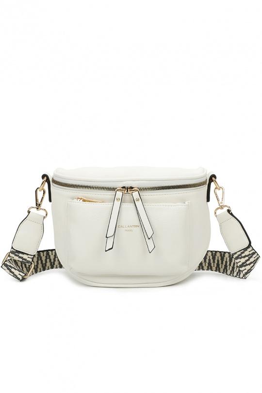 Sacs bananes Maroquinerie Bleu clair GALLANTRY - CHIC AMINI Z-83047 Efashion Paris