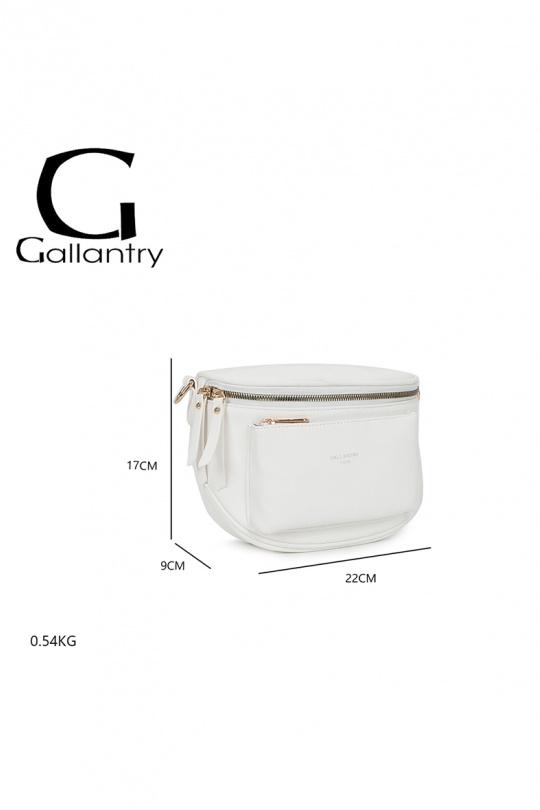Sacs bananes Maroquinerie Bleu clair GALLANTRY - CHIC AMINI Z-83047 Efashion Paris