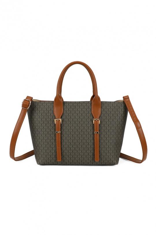 Handbags Bags Camel GALLANTRY - CHIC AMINI G-7501 Efashion Paris