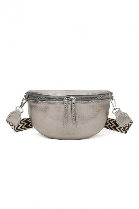 Fanny pack Bags Charcoal grey GALLANTRY - CHIC AMINI R-69023 Efashion Paris