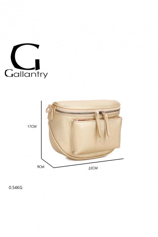 Sacs bananes Maroquinerie Bleu clair GALLANTRY - CHIC AMINI Z-83047 Efashion Paris