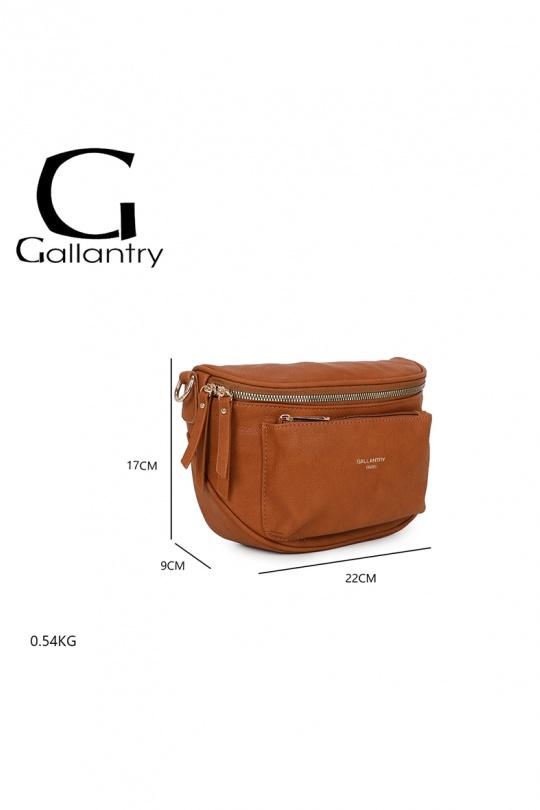 Sacs bananes Maroquinerie Bleu clair GALLANTRY - CHIC AMINI Z-83047 Efashion Paris