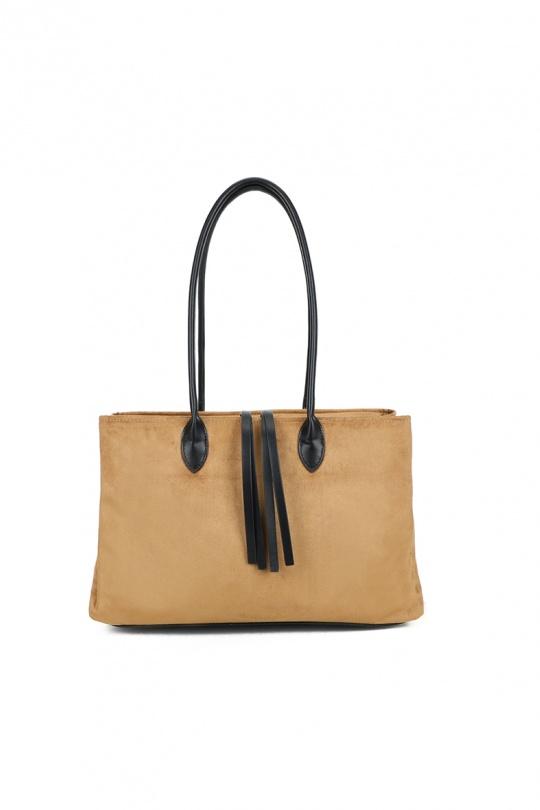 Borse a mano Borse Khaki GALLANTRY - CHIC AMINI M-9460 Efashion Paris