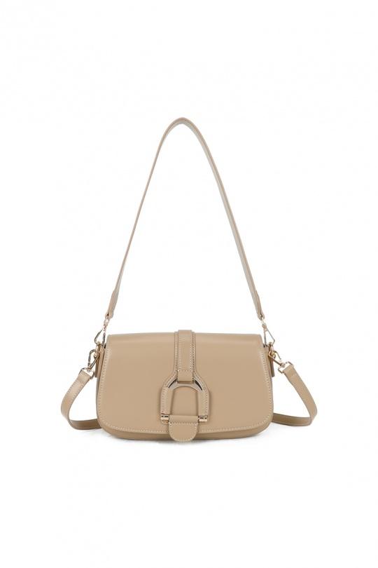 A tracolla Borse Khaki GALLANTRY - CHIC AMINI KC-23003 Efashion Paris