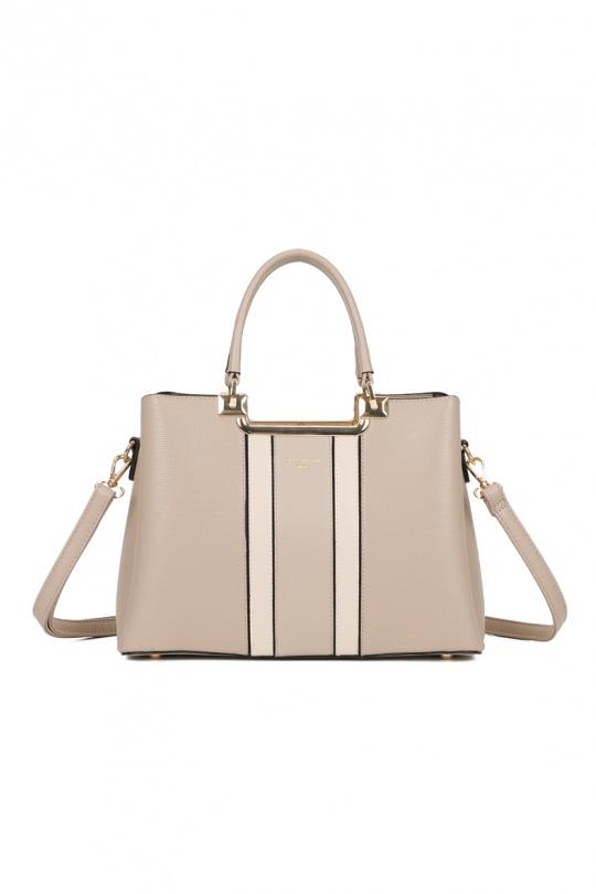 Sacs à main Maroquinerie Marron/Taupe GALLANTRY - CHIC AMINI DQ-8605-4 Efashion Paris