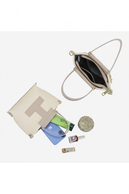 Sacs à main Maroquinerie Beige/Taupe GALLANTRY - CHIC AMINI R-1987-1 Efashion Paris