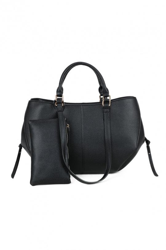 Cabas Maroquinerie Brun GALLANTRY - CHIC AMINI R-1996-6 Efashion Paris