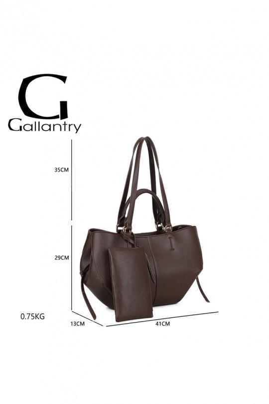 Tote bags Bags Brown GALLANTRY - CHIC AMINI R-1996-6 Efashion Paris