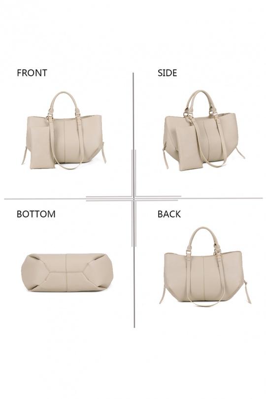 Tote bags Bags Brown GALLANTRY - CHIC AMINI R-1996-6 Efashion Paris