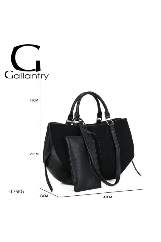 Tote bags Bags Khaki GALLANTRY - CHIC AMINI R-1996-7 Efashion Paris