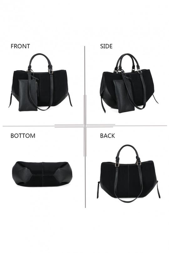 Tote bags Bags Khaki GALLANTRY - CHIC AMINI R-1996-7 Efashion Paris