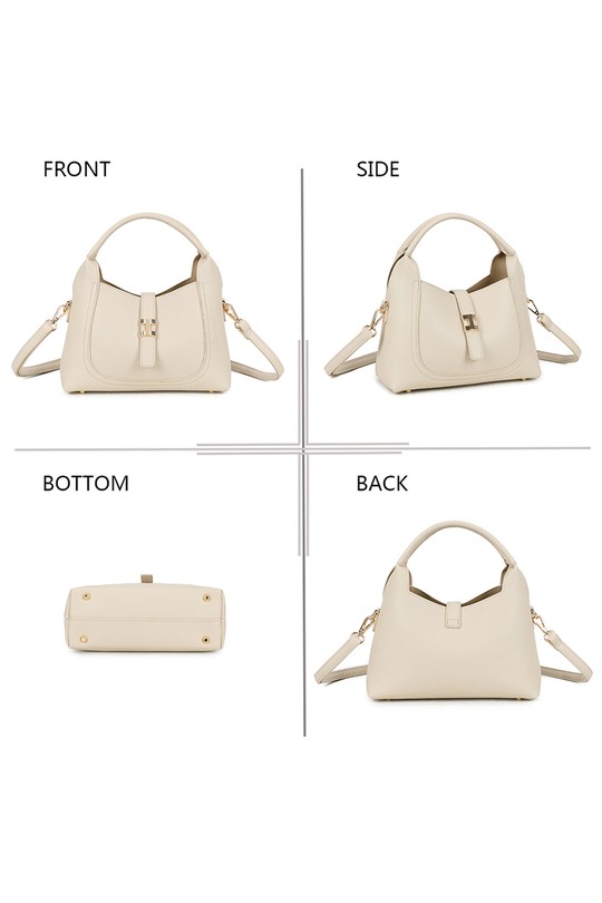 Sacs à main Maroquinerie Beige GALLANTRY - CHIC AMINI KJ-62089 Efashion Paris