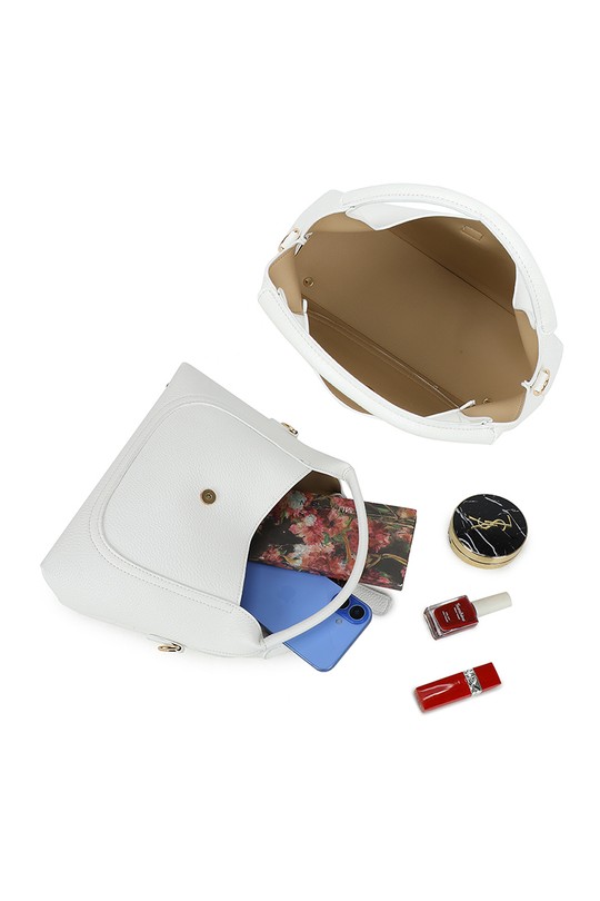 Sacs à main Maroquinerie Beige GALLANTRY - CHIC AMINI KJ-62089 Efashion Paris