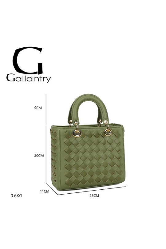 Sacs à main Maroquinerie Vert GALLANTRY - CHIC AMINI DG-5816 Efashion Paris