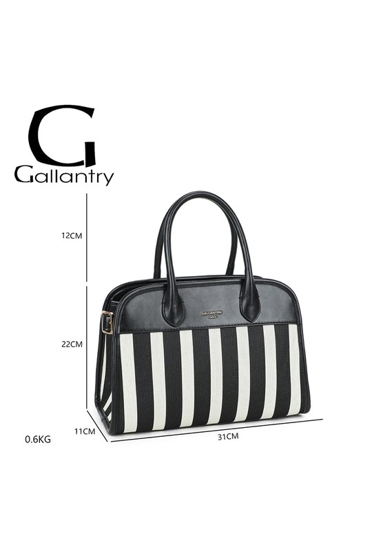 Sacs à main Maroquinerie Noir/blanc GALLANTRY - CHIC AMINI DG-5818-1 Efashion Paris