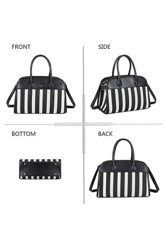 Sacs à main Maroquinerie Noir/blanc GALLANTRY - CHIC AMINI DG-5818-1 Efashion Paris