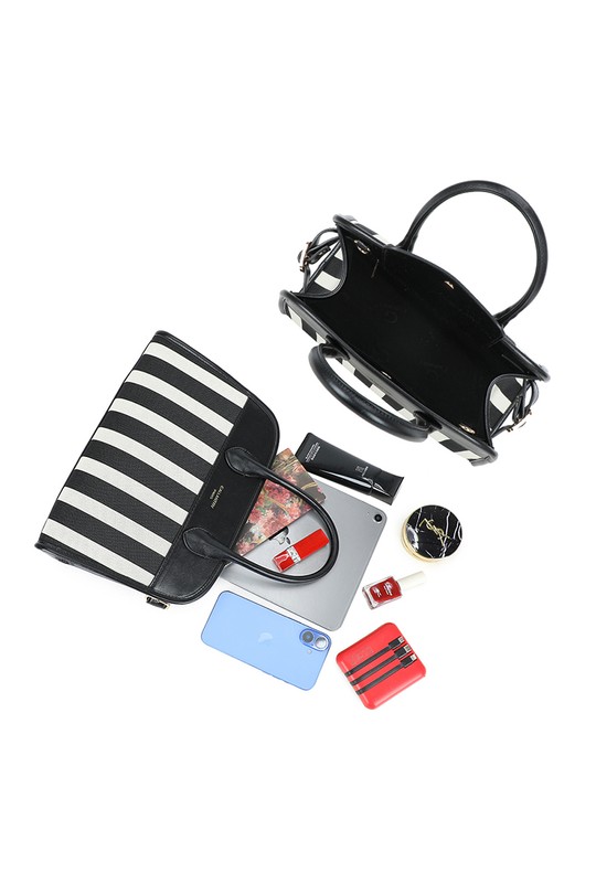 Sacs à main Maroquinerie Noir/blanc GALLANTRY - CHIC AMINI DG-5818-1 Efashion Paris