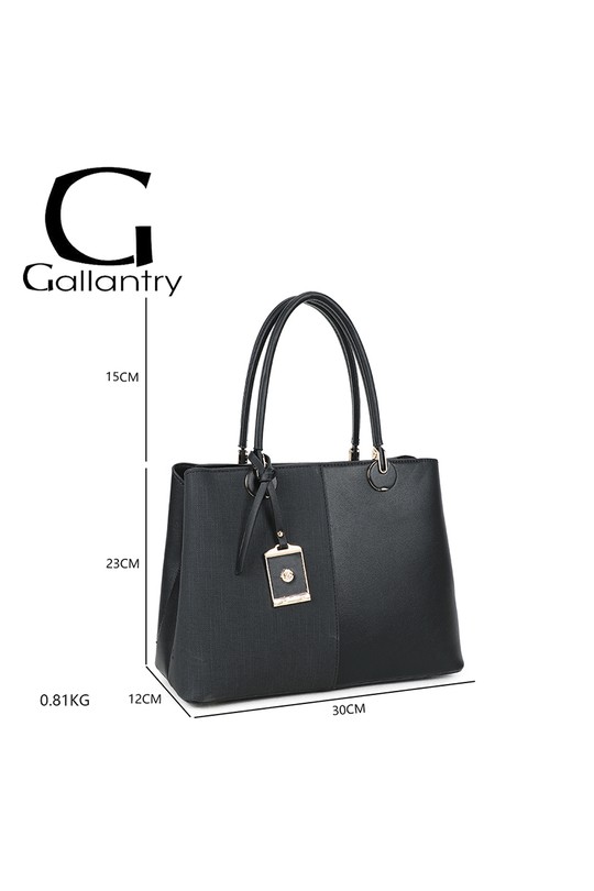 Sacs à main Maroquinerie Noir GALLANTRY - CHIC AMINI G-7507 Efashion Paris