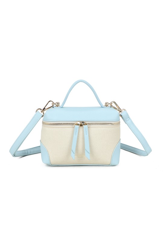 Sacs à main Maroquinerie Bleu clair GALLANTRY - CHIC AMINI KJ-62091 Efashion Paris