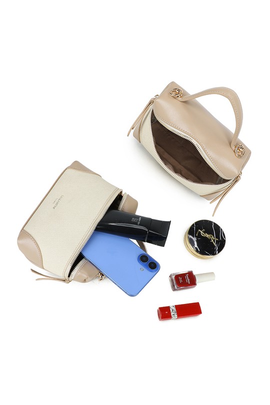 Sacs à main Maroquinerie Bleu clair GALLANTRY - CHIC AMINI KJ-62091 Efashion Paris