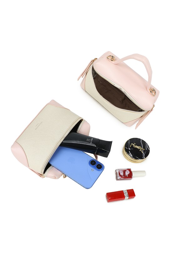 Sacs à main Maroquinerie Bleu clair GALLANTRY - CHIC AMINI KJ-62091 Efashion Paris