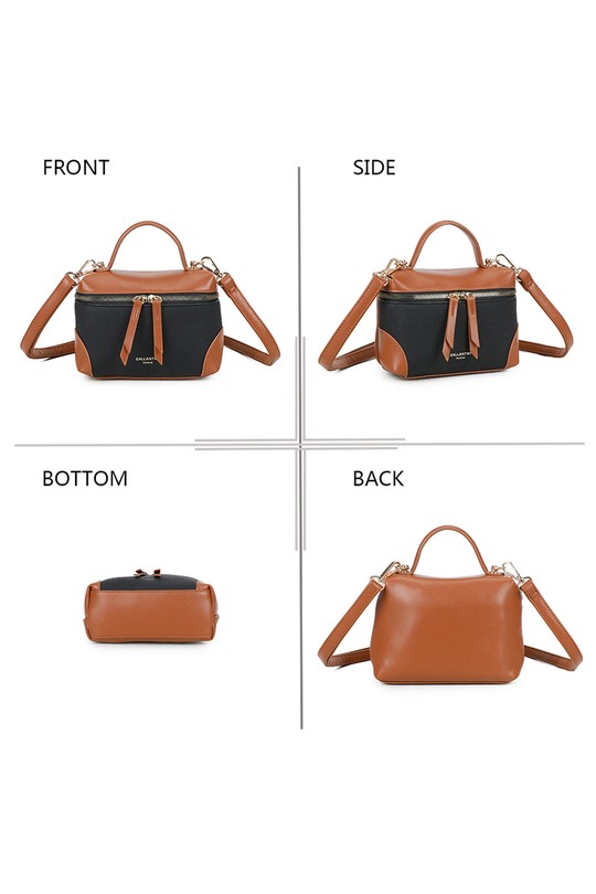 Sacs à main Maroquinerie Bleu clair GALLANTRY - CHIC AMINI KJ-62091 Efashion Paris