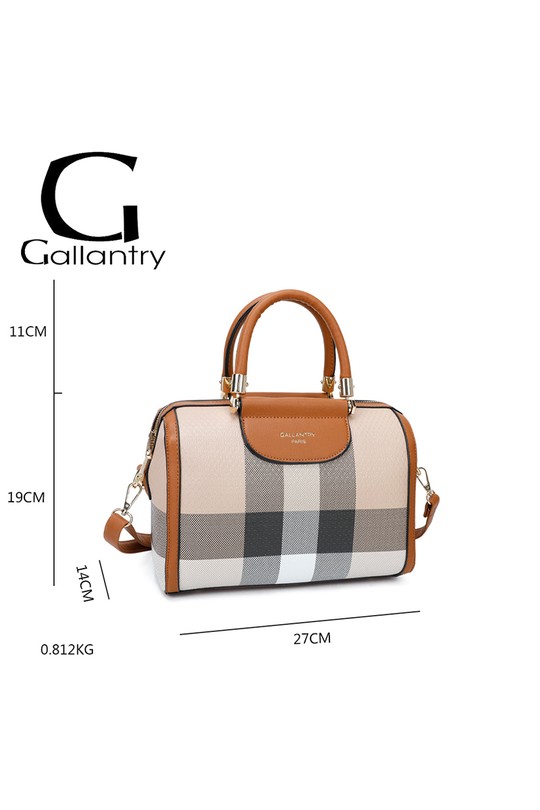 Sacs à main Maroquinerie Gris/noir GALLANTRY - CHIC AMINI M-9364-5 Efashion Paris