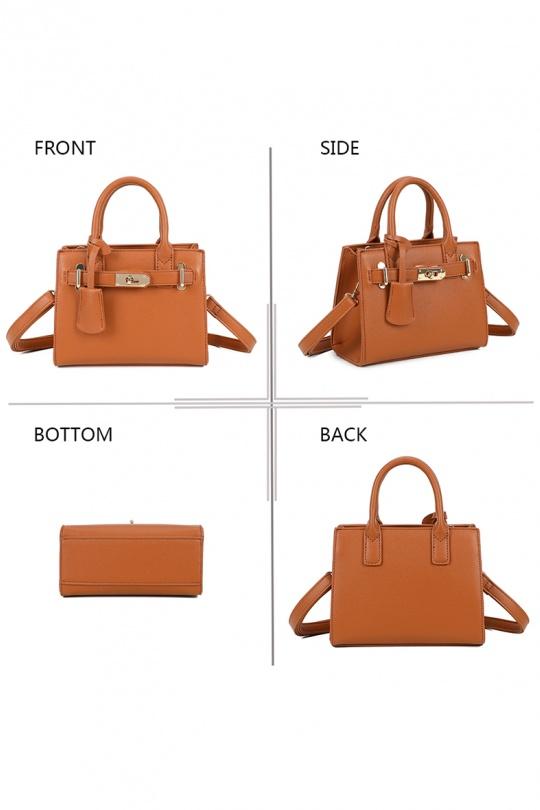 Bolsos Marroquinería Brown GALLANTRY - CHIC AMINI R-1947-1 Efashion Paris