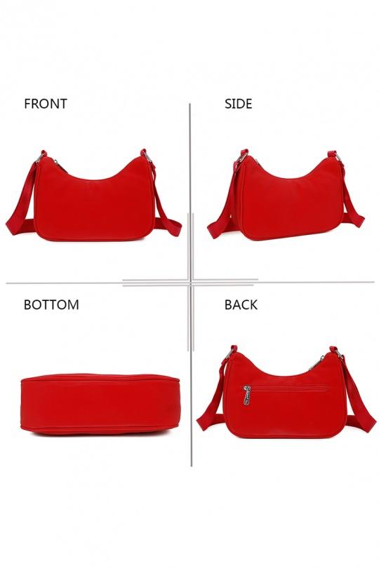 Bandoleras Marroquinería Red GALLANTRY - CHIC AMINI R-1956 Efashion Paris