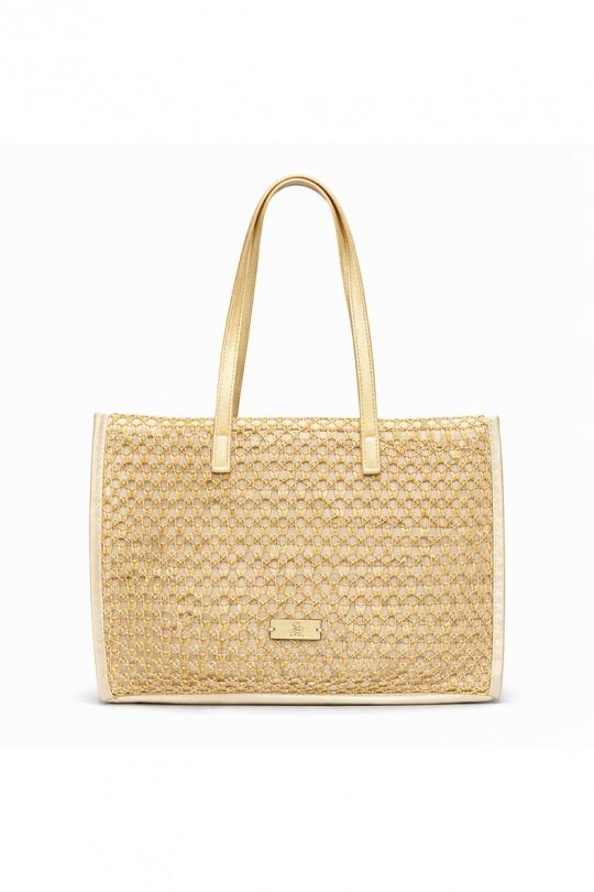 Cabas Maroquinerie Beige GALLANTRY - CHIC AMINI 26-620999 Efashion Paris