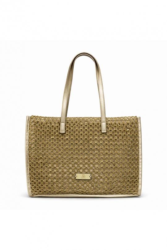 Cabas Maroquinerie Beige GALLANTRY - CHIC AMINI 26-620999 Efashion Paris